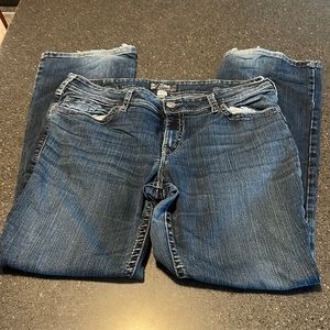 Silver jeans